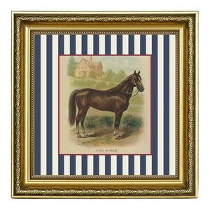 Cottagecore Horse Framed Art